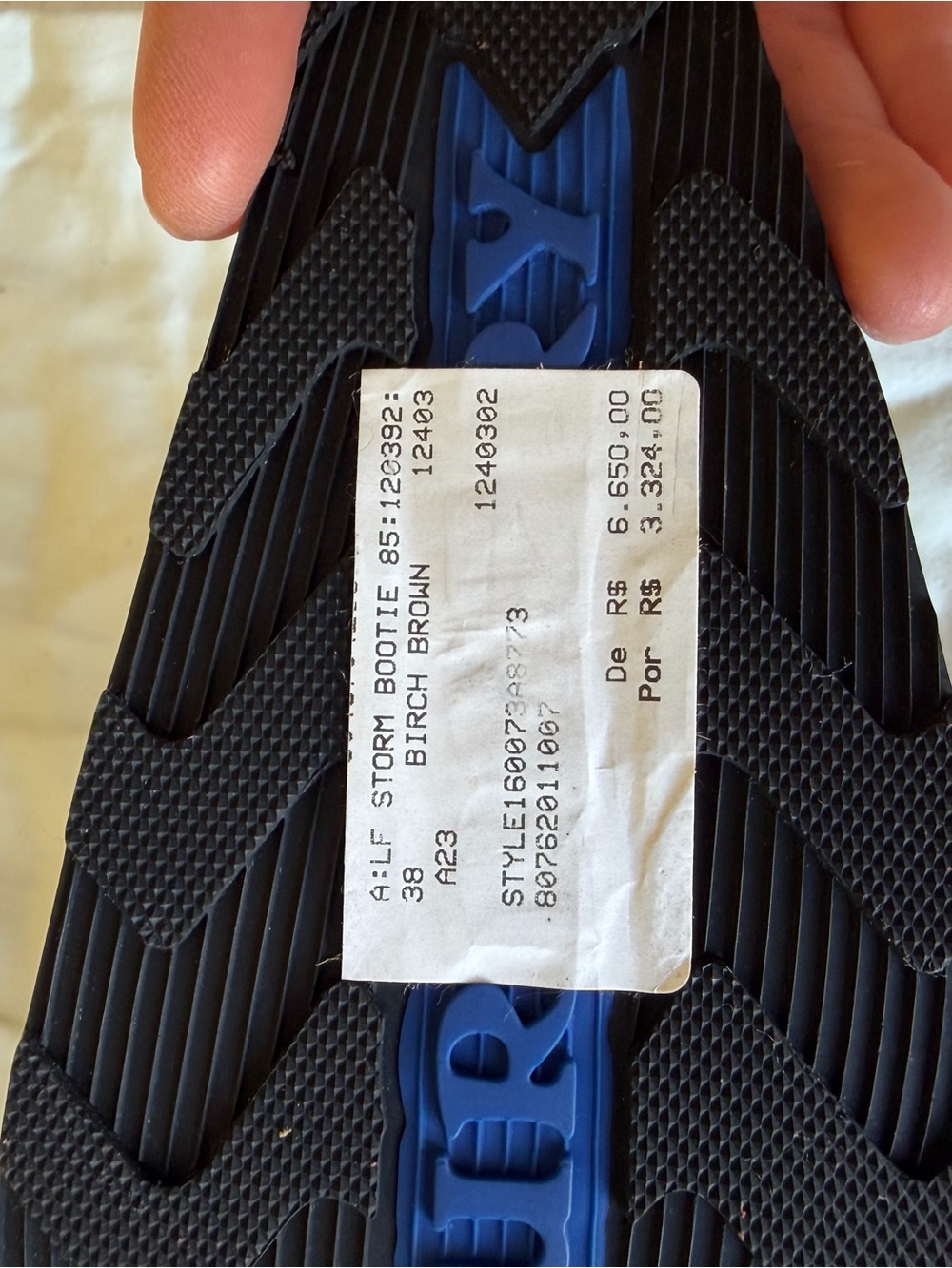NWT Burberry Storm bootie 38 rich brown - Picture 7 of 11